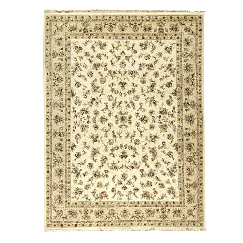Tapis rectangulaire noué à la main