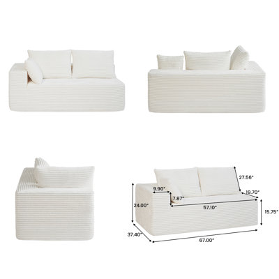 Sophy Hananiah Upholstered Sofa