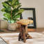 Table de bout Natural Tree Stump