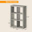 Bibliothèque de rangement - Tablette de présentation multifonctionnelle pour le salon, la chambre à coucher et le bureau personnel-1233830428-1216848953-1212577084