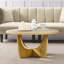 Tables basses rondes en bois 36 po, chêne