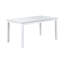 Table de salle à manger en bois rectangulaire avec banc, table de cuisine avec banc pour petit espace-670613217-670613221-670613222
