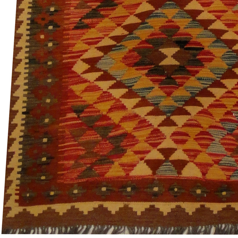 Azpeitia Wool Southwestern Indoor Rug