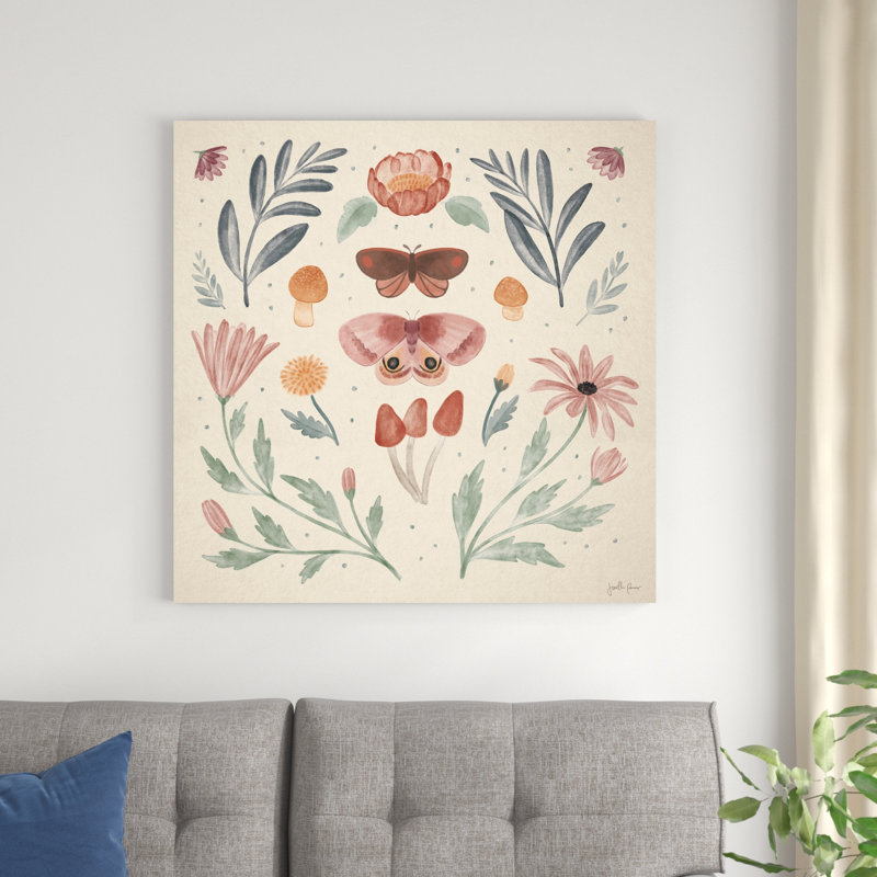 Cottage botanique IV, H 36 po x l 36 po x P 1,25 po