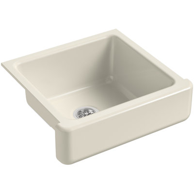 Whitehaven® Self-Trimming 24" L x 22" W Farmhouse Kitchen Sink
