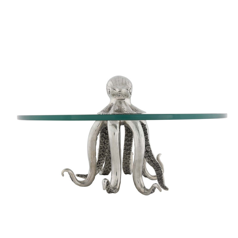 Sea And Shore Pewter Cake Stand
