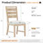 Chaise rembourrée en bois massif-1188331747