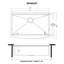 33" L x 22" W Farmhouse Kitchen Sink with Accessories-1900797943