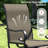 Aluminum Patio Dining Set with 53" Aluminum Round Dining Table and 6 PVC-coated polyester Swivel Chairs-1214414695