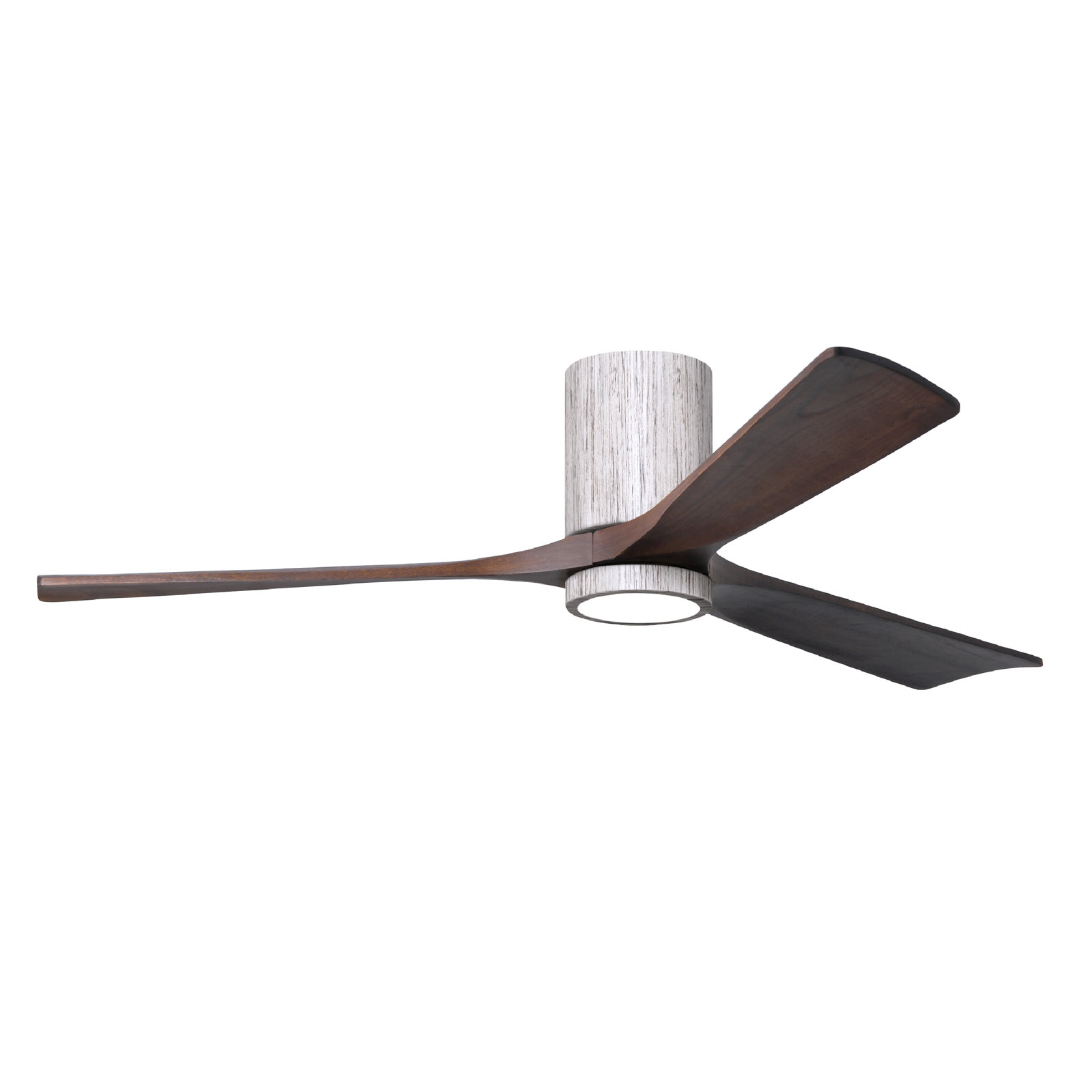 Olivier Ceiling Fan with LED Light Kit, Walnut, Barn Wood Tone, 60"