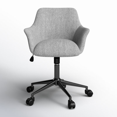 Palina Swivel Office Chair with Padded Arms