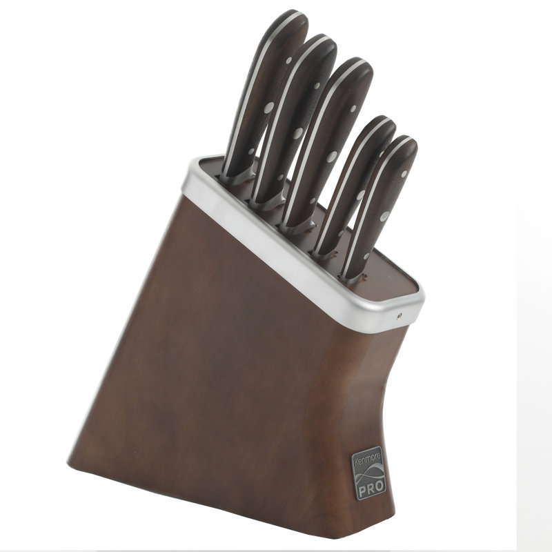 Ensemble de 6 blocs à couteaux Kenmore pro Truman