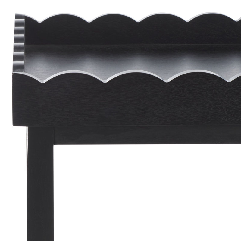 Table d'appoint Cureton, Noir mat