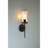 Lily 1 Light Wall Sconce - 16.5"H - Matte Black Finish-528601126