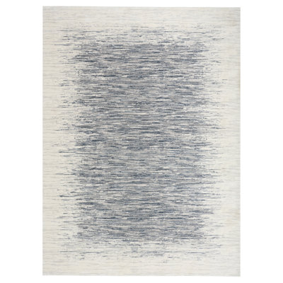 Abstract Machine Made Area Rug