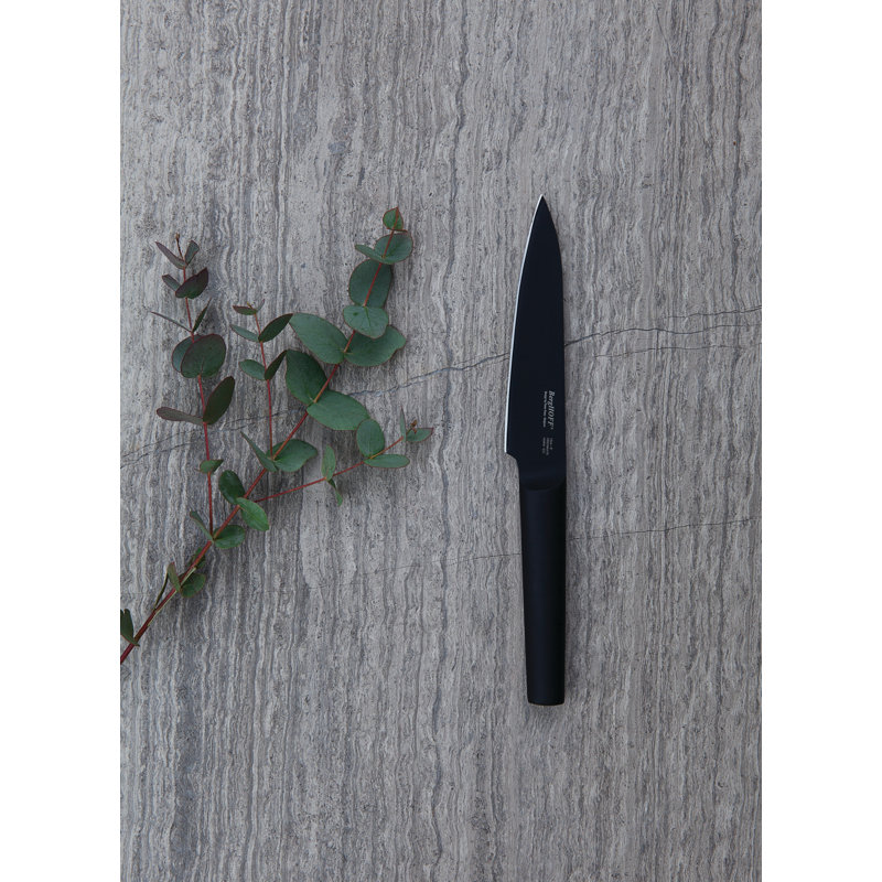 Couteau utilitaire noir 5 1/8 "Ron