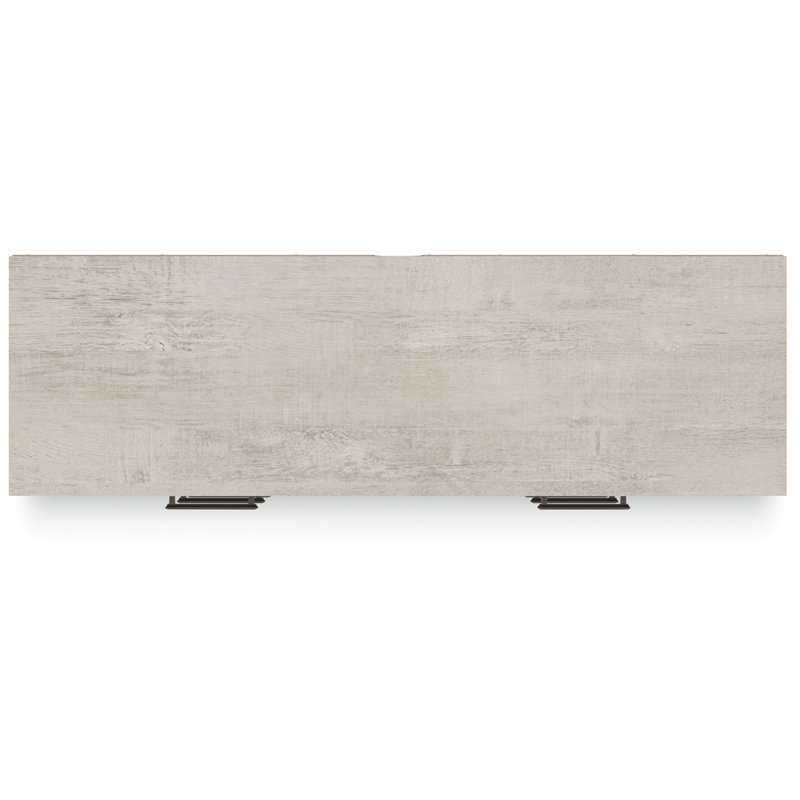 Gray Oak Grain 6-Drawer Modern Farmhouse Dresser