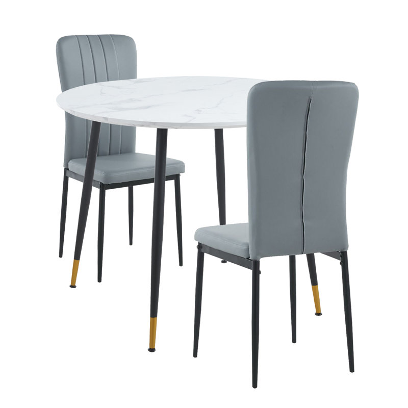 Haywards 2 - Person Dining Set, White