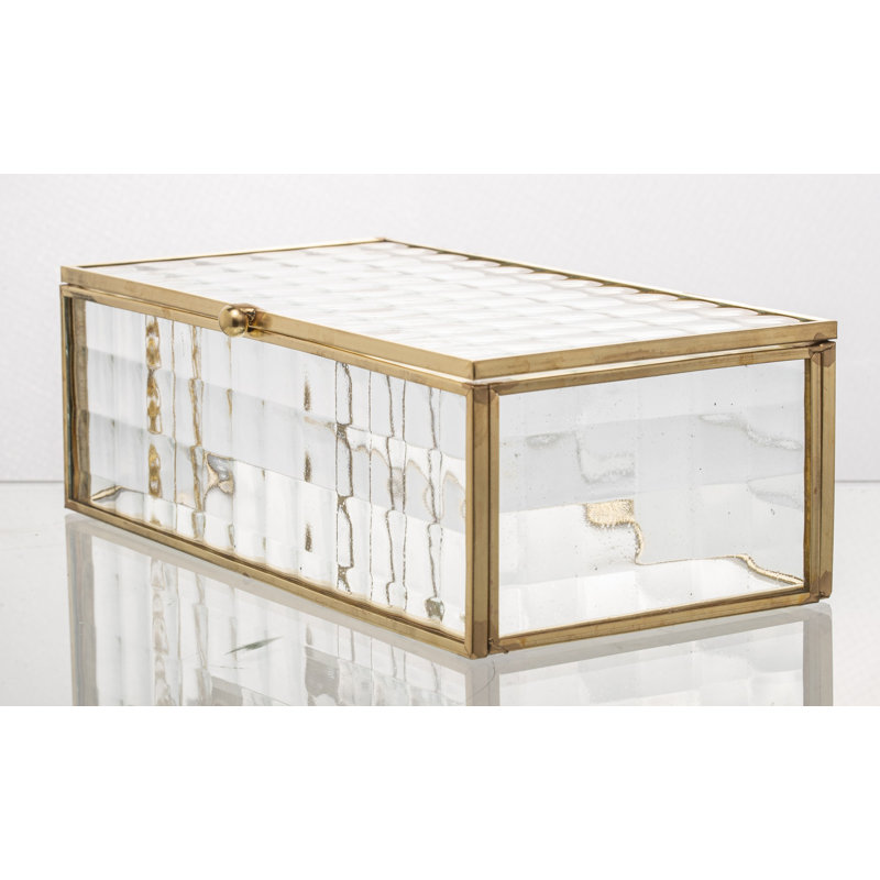 Glass Jewelery Box +