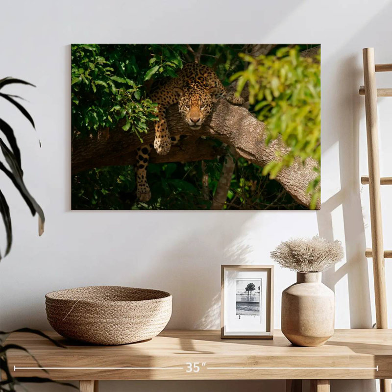 Cozy Tree Jaguar, 16" H x 24" W
