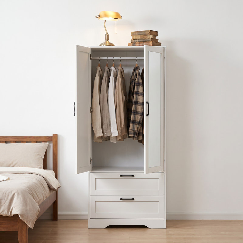 2 Door Metal Wardrobe