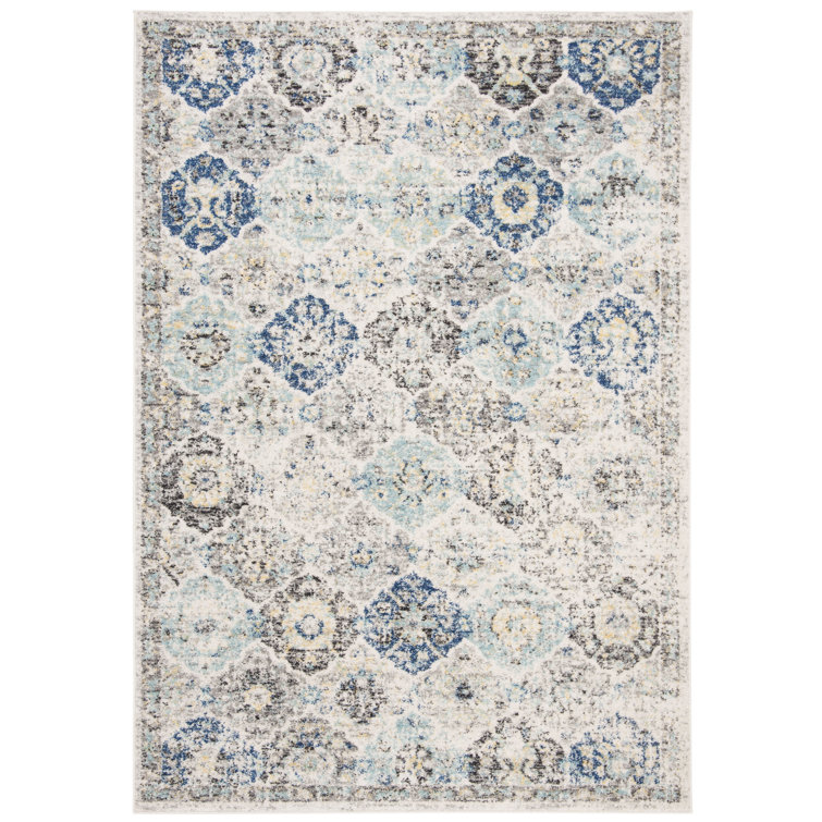 Kaylynn Ivory/Blue Rug