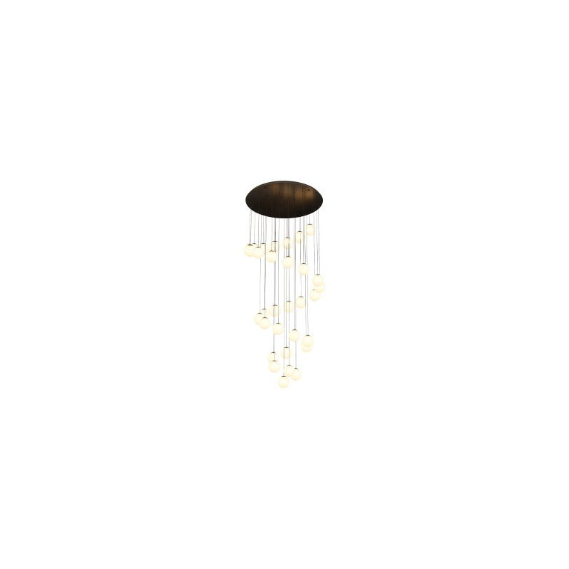 Sphère. Lustre en forme de larme