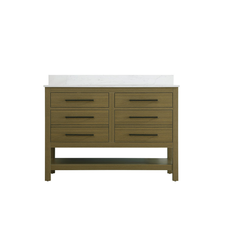 48 inch Single Bathroom Vanity_Modern_VF60548-BS, Chestnut Brown