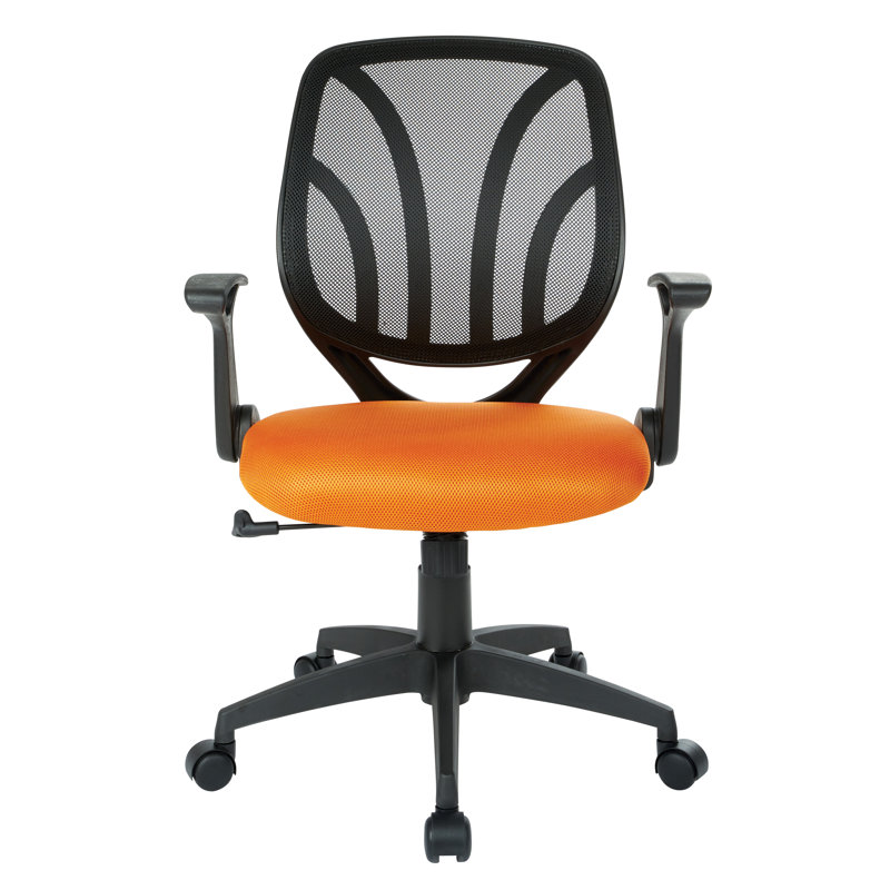 Chaise de travail en maille Hauge, Orange