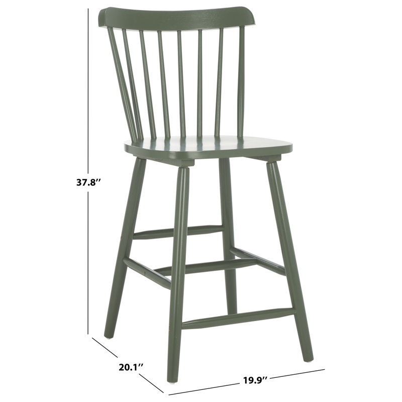 Tabouret Cerian, Tabouret de comptoir (siège d’une hauteur de 24, Vieux vert