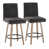 Black Seat/Whitewashed Frame