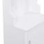 ON-TREND Minimalist Slim Hall Tree With Cabinet & 6 Hanging Hooks