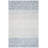 Deveraux Hand Tufted Wool/Viscose/Cotton Southwestern Rug in Ivory/Blue-883540834