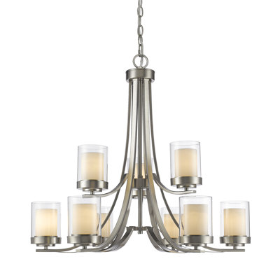 Arie 9 - Light Dimmable Tiered Chandelier