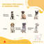 Tabitha Free Standing Pet Gate