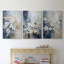 Floral Study Series XCI - Ensemble de toiles tendues avec châssis Premium - Prêt à être accroché-1026799348
