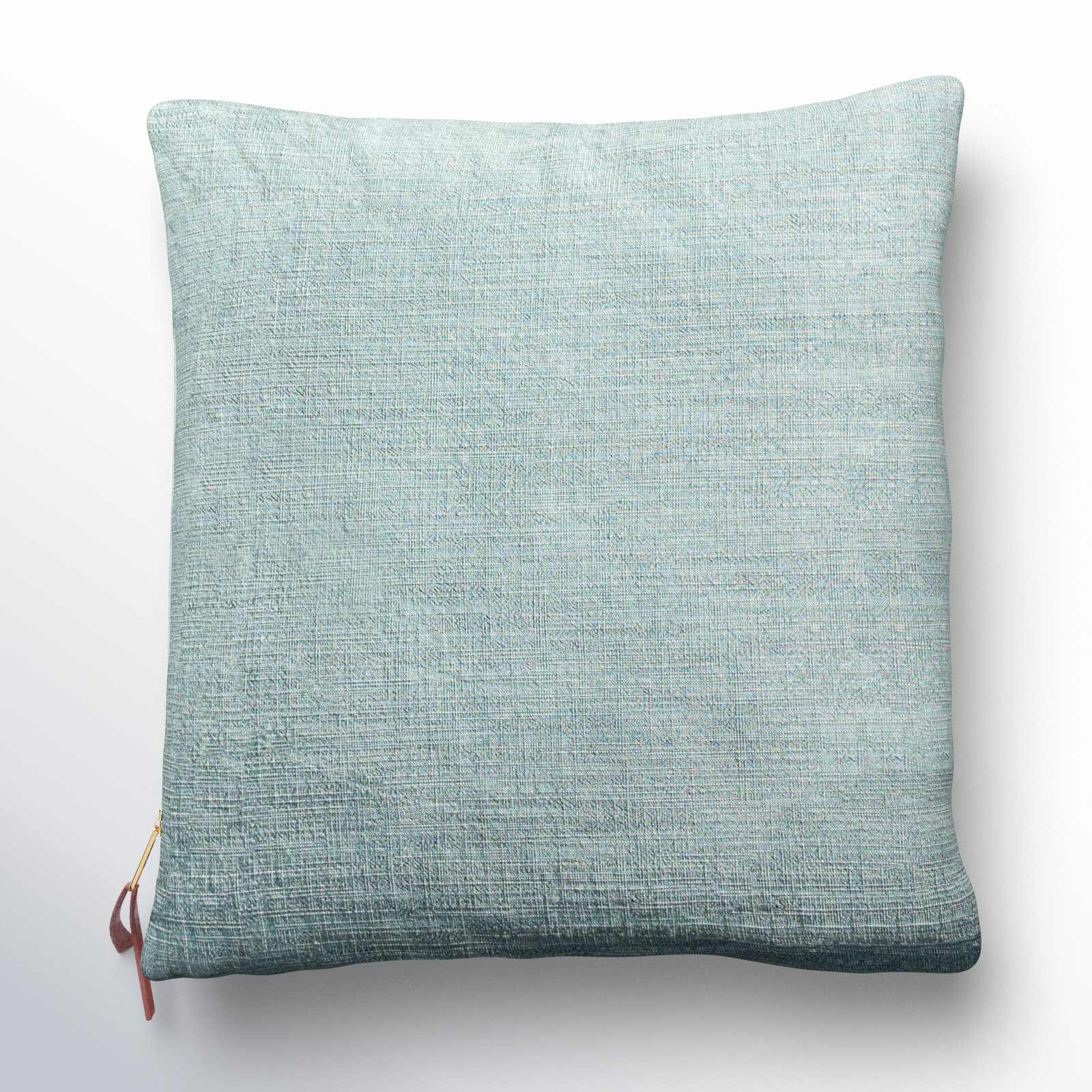Cale Cotton Throw Pillow, Green