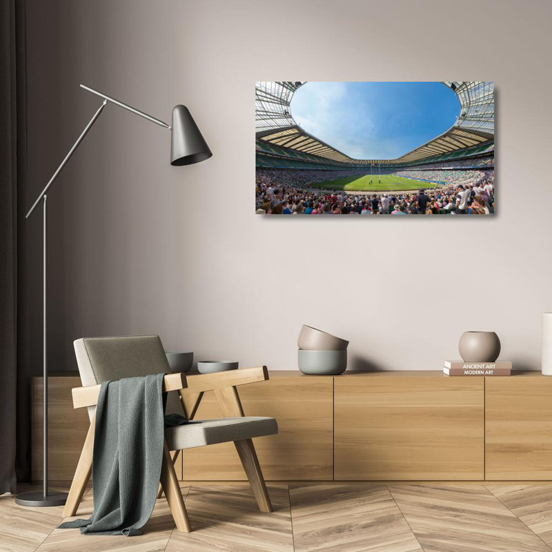 Stade Twickenham, H 13 po x l 24 po