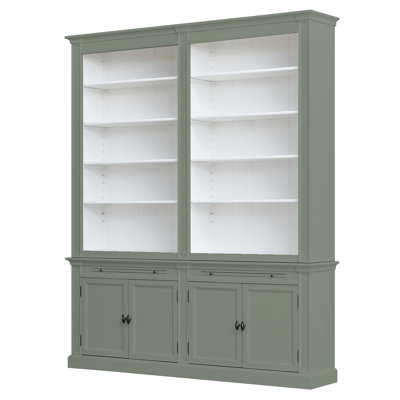 Bowland 240 cm H x 200 cm W Library Bookcase