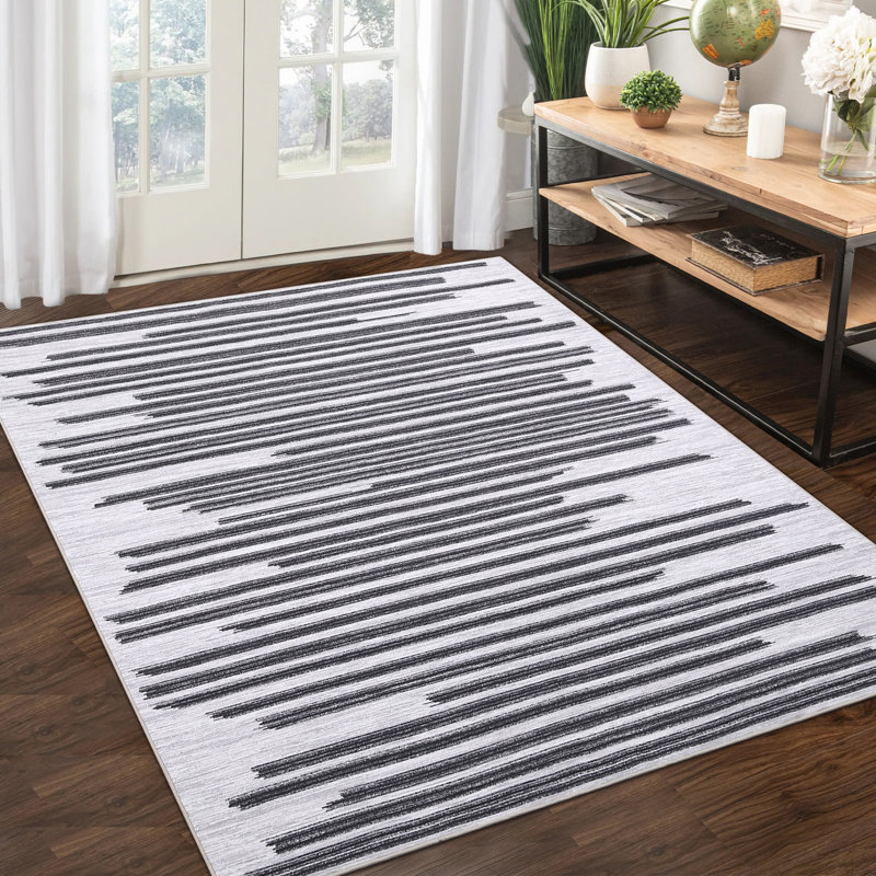 Tapis Kahley avec envers antidérapant, Rectangle 8 pi x 10 pi