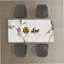 Ensemble de table de salle à manger, table de salle à manger extensible rectangulaire avec rallonge rétractable pour petits appartements, cuisine-2045637649-2045637652