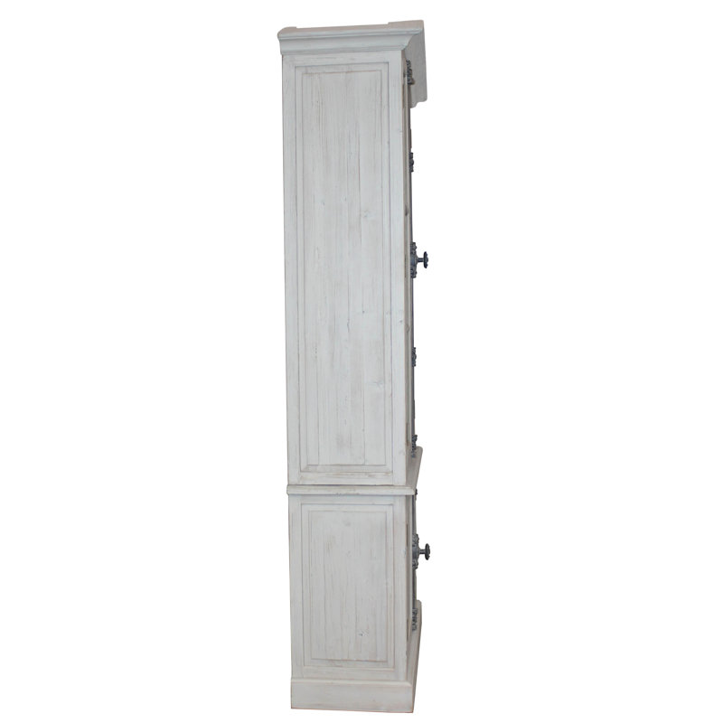 Vaisselier Damari, Gris clair / blanc