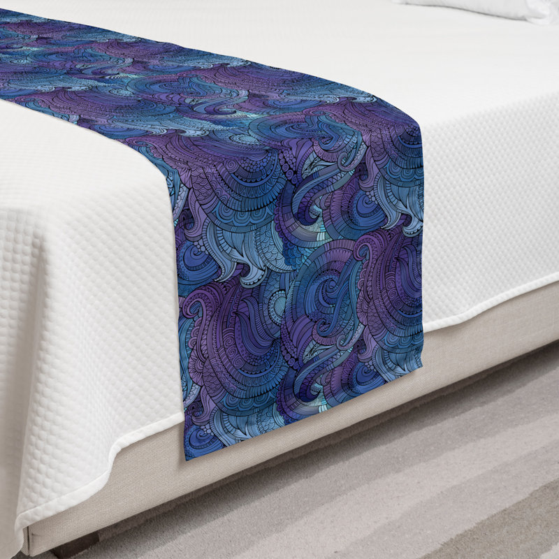 Chemin de lit en polyester, Grand