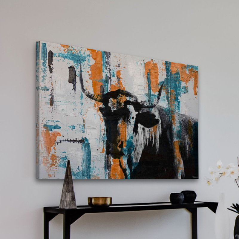 Parvez Taj - Wrapped Canvas Painting, 101cm H x 152cm W