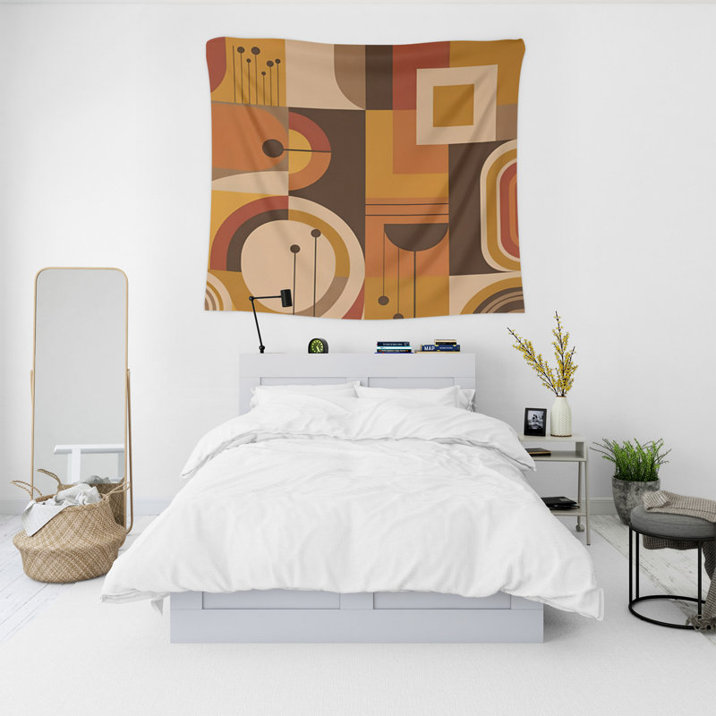 Tapisserie murale, H 88 po x l 104 po x P 1,2 po