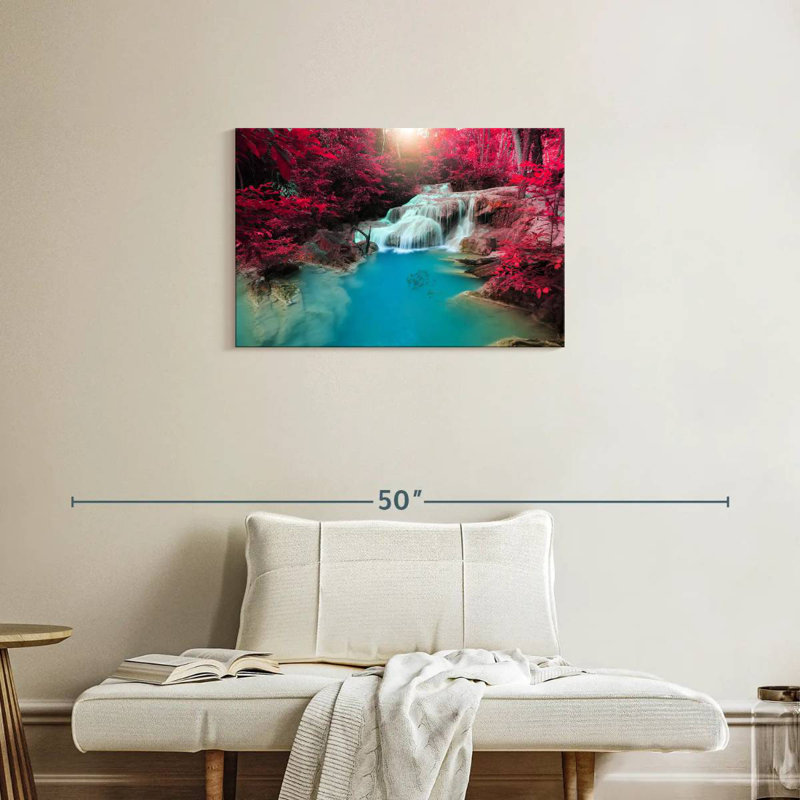 Alvord Erawan Waterfalls, 20" H x 30" W