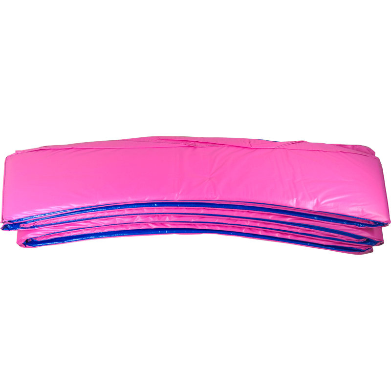 Daisetta 8FT Replacement Trampoline Surround Pad Spring Cover Padding For 244cm Round Trampolines, Pink