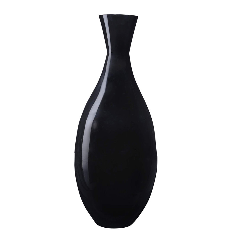 Burholme Floor Vase, Noir