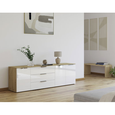 Flipp 3 - Drawer 200" W Combo Dresser