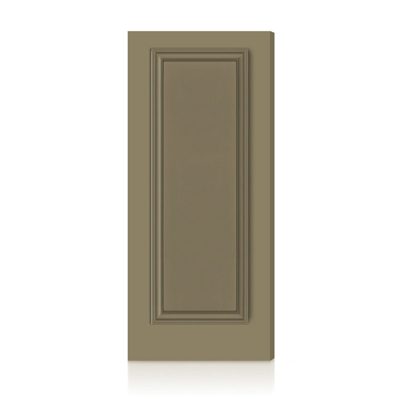 Dalle de porte intérieure 1 panneau Palazzo, 96 x 32, Vert olive